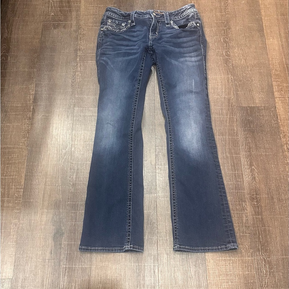 Rock Revival Dark Blue Flare Jeans